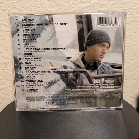 8 Mile Soundtrack CD - Black and Orange - Picture 3 of 6